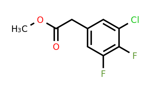 1261473-68-0 | Methyl 3-chloro-4,5-difluorophenylacetate