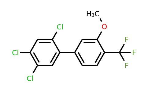 1261475-09-5 | 3'-Methoxy-2,4,5-trichloro-4'-(trifluoromethyl)biphenyl