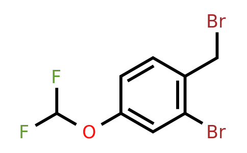 1261475-17-5 | 2-Bromo-4-(difluoromethoxy)benzyl bromide