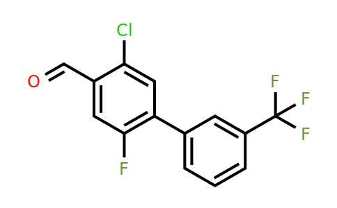 1261475-39-1 | 5-Chloro-2-fluoro-3'-(trifluoromethyl)biphenyl-4-carbaldehyde