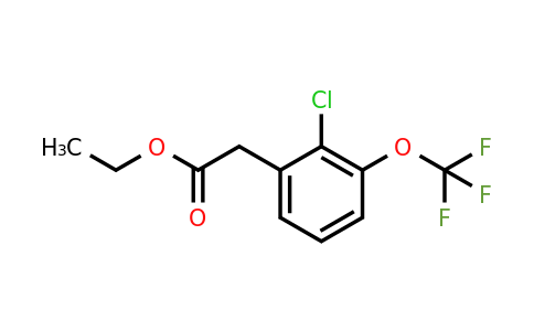 1261475-80-2 | Ethyl 2-chloro-3-(trifluoromethoxy)phenylacetate