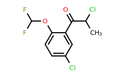 1261475-99-3 | 2,5'-Dichloro-2'-(difluoromethoxy)propiophenone