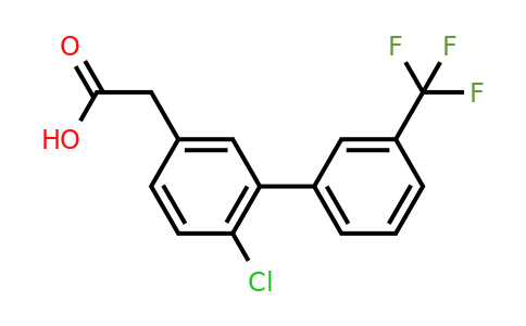 1261476-16-7 | 6-Chloro-3'-(trifluoromethyl)biphenyl-3-acetic acid