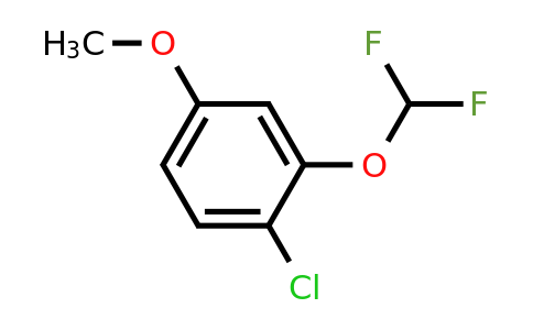 1261477-06-8 | 4-Chloro-3-(difluoromethoxy)anisole