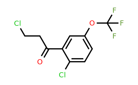 1261477-49-9 | 3,2'-Dichloro-5'-(trifluoromethoxy)propiophenone