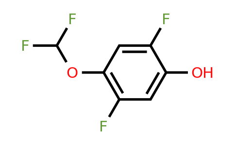 1261477-72-8 | 2,5-Difluoro-4-(difluoromethoxy)phenol