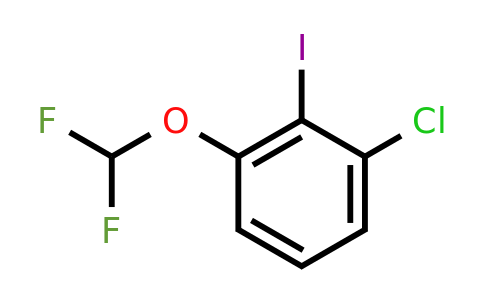 1261477-76-2 | 2-Chloro-6-(difluoromethoxy)iodobenzene