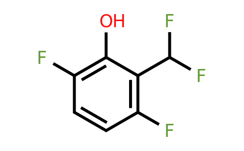 1261477-77-3 | 3,6-Difluoro-2-(difluoromethyl)phenol