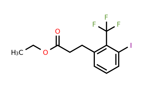 1261478-08-3 | Ethyl 3-(3'-iodo-2'-(trifluoromethyl)phenyl)propionate