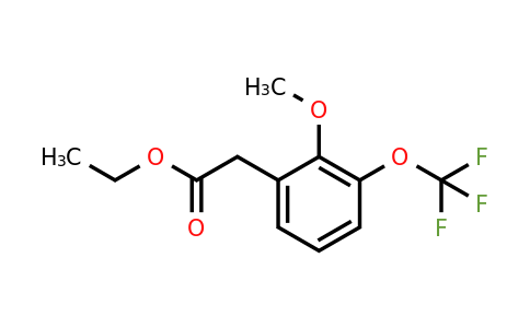 1261478-24-3 | Ethyl 2-methoxy-3-(trifluoromethoxy)phenylacetate