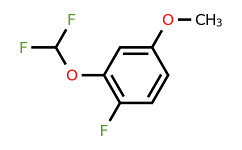 1261478-29-8 | 3-(Difluoromethoxy)-4-fluoroanisole