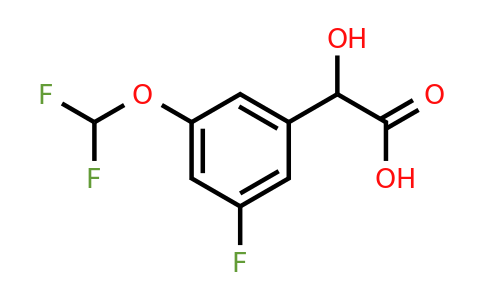 1261478-40-3 | 3-(Difluoromethoxy)-5-fluoromandelic acid