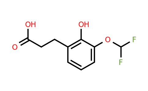 1261478-81-2 | 3-(3'-(Difluoromethoxy)-2'-hydroxyphenyl)propionic acid
