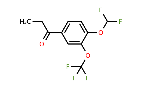 1261479-20-2 | 4'-(Difluoromethoxy)-3'-(trifluoromethoxy)propiophenone
