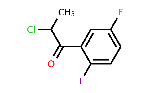 1261480-25-4 | 2-Chloro-5'-fluoro-2'-iodopropiophenone