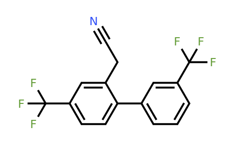 1261480-69-6 | 4,3'-Bis(trifluoromethyl)biphenyl-2-acetonitrile
