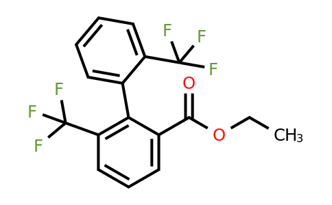 1261481-44-0 | 6,2'-Bis(trifluoromethyl)biphenyl-2-carboxylic acid ethyl ester