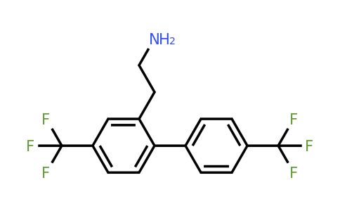 1261481-65-5 | 2-(4,4'-Bis(trifluoromethyl)biphenyl-2-yl)-ethylamine