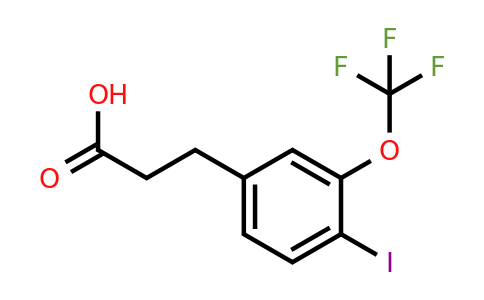 1261482-19-2 | 3-(4'-Iodo-3'-(trifluoromethoxy)phenyl)propionic acid