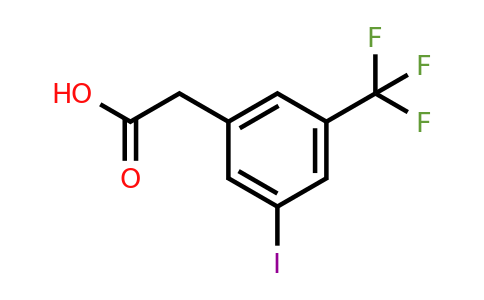 1261482-61-4 | 3-Iodo-5-(trifluoromethyl)phenylacetic acid