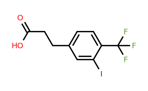 1261482-75-0 | 3-(3'-Iodo-4'-(trifluoromethyl)phenyl)propionic acid