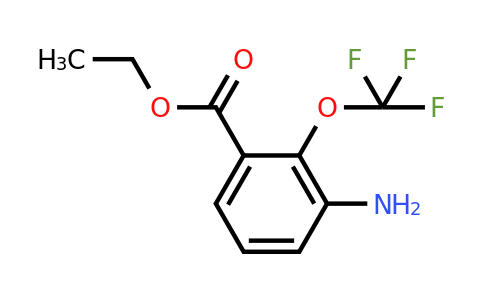 1261483-04-8 | Ethyl 3-amino-2-(trifluoromethoxy)benzoate