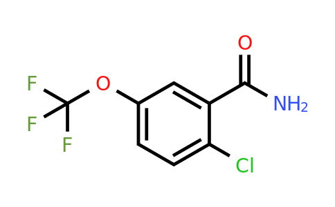 1261483-18-4 | 2-Chloro-5-(trifluoromethoxy)benzamide