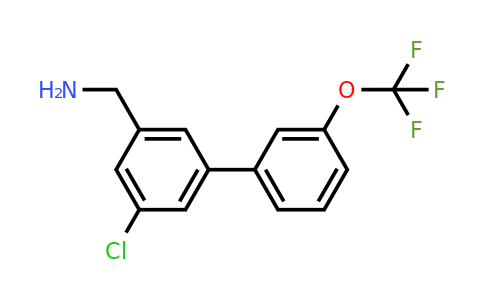 1261483-29-7 | C-(5-Chloro-3'-(trifluoromethoxy)biphenyl-3-yl)-methylamine