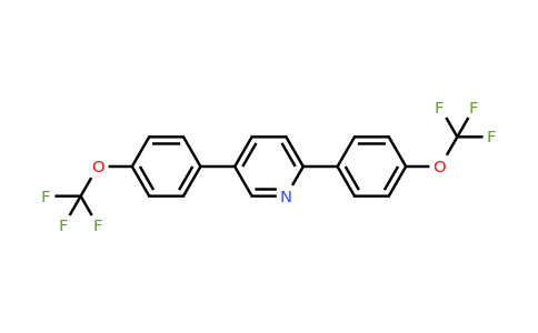 1261483-92-4 | 2,5-Bis(4-(trifluoromethoxy)phenyl)pyridine