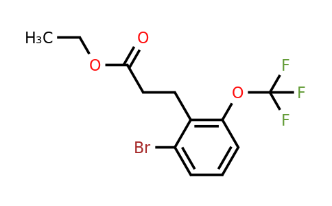 1261483-98-0 | Ethyl 3-(2'-bromo-6'-(trifluoromethoxy)phenyl)propionate