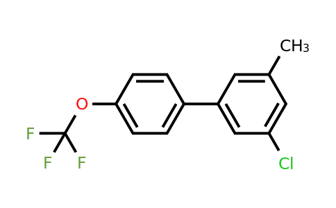 1261484-78-9 | 5-Chloro-3-methyl-4'-(trifluoromethoxy)biphenyl