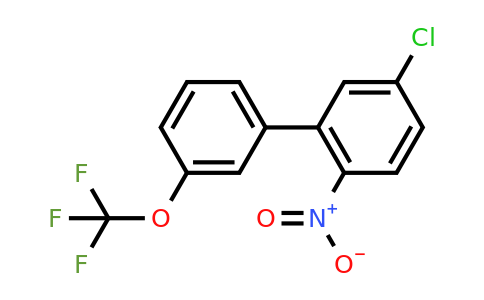 1261485-06-6 | 5-Chloro-2-nitro-3'-(trifluoromethoxy)biphenyl