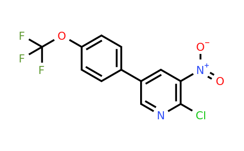 1261485-09-9 | 2-Chloro-3-nitro-5-(4-(trifluoromethoxy)phenyl)pyridine