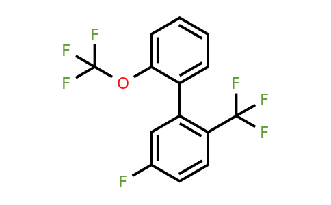 1261485-15-7 | 5-Fluoro-2'-(trifluoromethoxy)-2-(trifluoromethyl)biphenyl