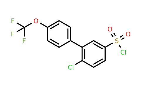 1261485-43-1 | 6-Chloro-4'-(trifluoromethoxy)biphenyl-3-sulfonyl chloride