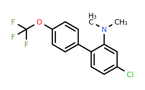 1261485-66-8 | (4-Chloro-4'-(trifluoromethoxy)biphenyl-2-yl)-dimethylamine