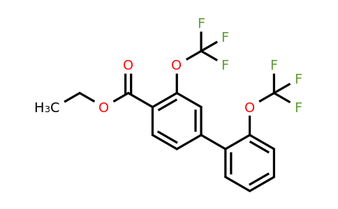 1261486-03-6 | Ethyl 3,2'-bis(trifluoromethoxy)biphenyl-4-carboxylate