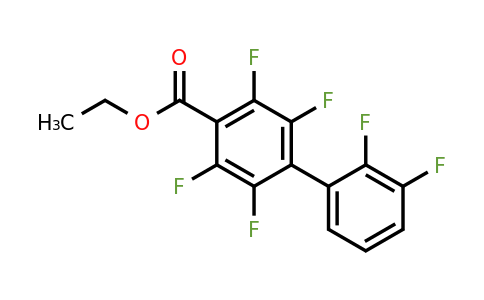 1261486-36-5 | Ethyl 2,3,5,6,2',3'-hexafluorobiphenyl-4-carboxylate