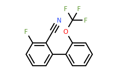 1261486-38-7 | 2-Cyano-3-fluoro-2'-(trifluoromethoxy)biphenyl
