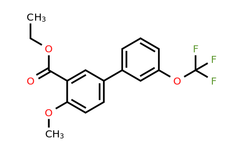 1261486-51-4 | Ethyl 4-methoxy-3'-(trifluoromethoxy)biphenyl-3-carboxylate