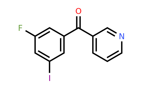 1261486-58-1 | 3-(3-Fluoro-5-iodobenzoyl)pyridine