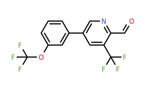 1261486-83-2 | 5-(3-(Trifluoromethoxy)phenyl)-3-(trifluoromethyl)picolinaldehyde