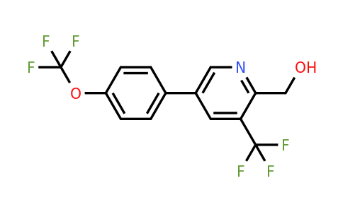1261486-91-2 | 5-(4-(Trifluoromethoxy)phenyl)-3-(trifluoromethyl)pyridine-2-methanol