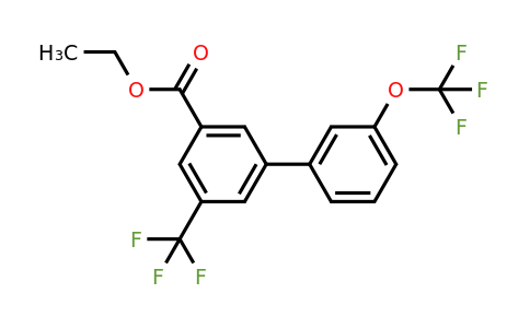 1261487-01-7 | Ethyl 3'-(trifluoromethoxy)-5-(trifluoromethyl)biphenyl-3-carboxylate