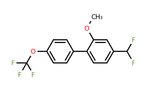 1261487-07-3 | 4-(Difluoromethyl)-2-methoxy-4'-(trifluoromethoxy)biphenyl