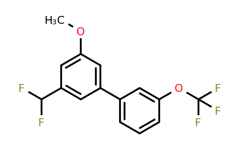 1261487-15-3 | 5-(Difluoromethyl)-3-methoxy-3'-(trifluoromethoxy)biphenyl