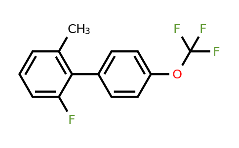 1261487-58-4 | 6-Fluoro-2-methyl-4'-(trifluoromethoxy)biphenyl