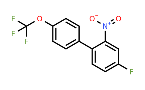 1261487-80-2 | 4-Fluoro-2-nitro-4'-(trifluoromethoxy)biphenyl