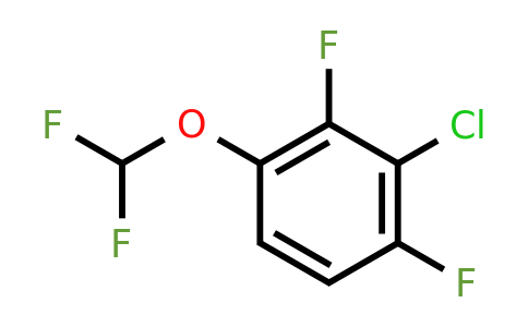 1261487-94-8 | 3-Chloro-2,4-difluoro(difluoromethoxy)benzene