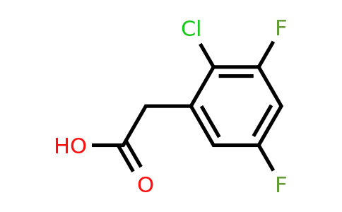 1261488-02-1 | 2-Chloro-3,5-difluorophenylacetic acid
